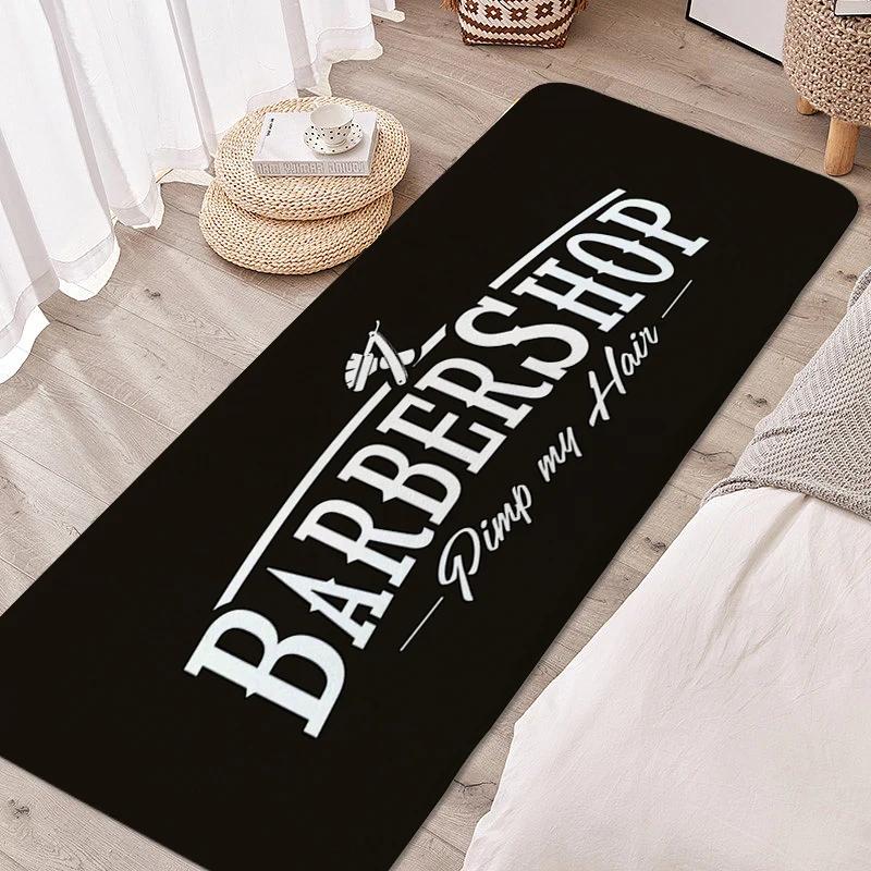 Badkamerkleed Kapsalon Slaapkamer Tapijten Woonkamer Op Maat Wasbaar Antislip Keukenmatten Flanel Zachte Deurmat Entree