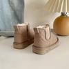 Girls Boys Snow Boots  Autumn Winter Baby Children Shoes Non-slip Soft Sole Kids Warm Plush Outdoor Boots Toddler Shoes