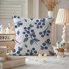 Fruit Print Cushion Cover Anti-dustmite Pillowcase Invisible Zipper Silky Short Plush Sofa Cushion Cover