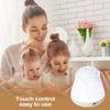 Rose Nightlight For Girls Bedroom Led Rose Table Lamp Rechargeable Rose Light Nursery Nightlight Dorm Decor For Womens Wife