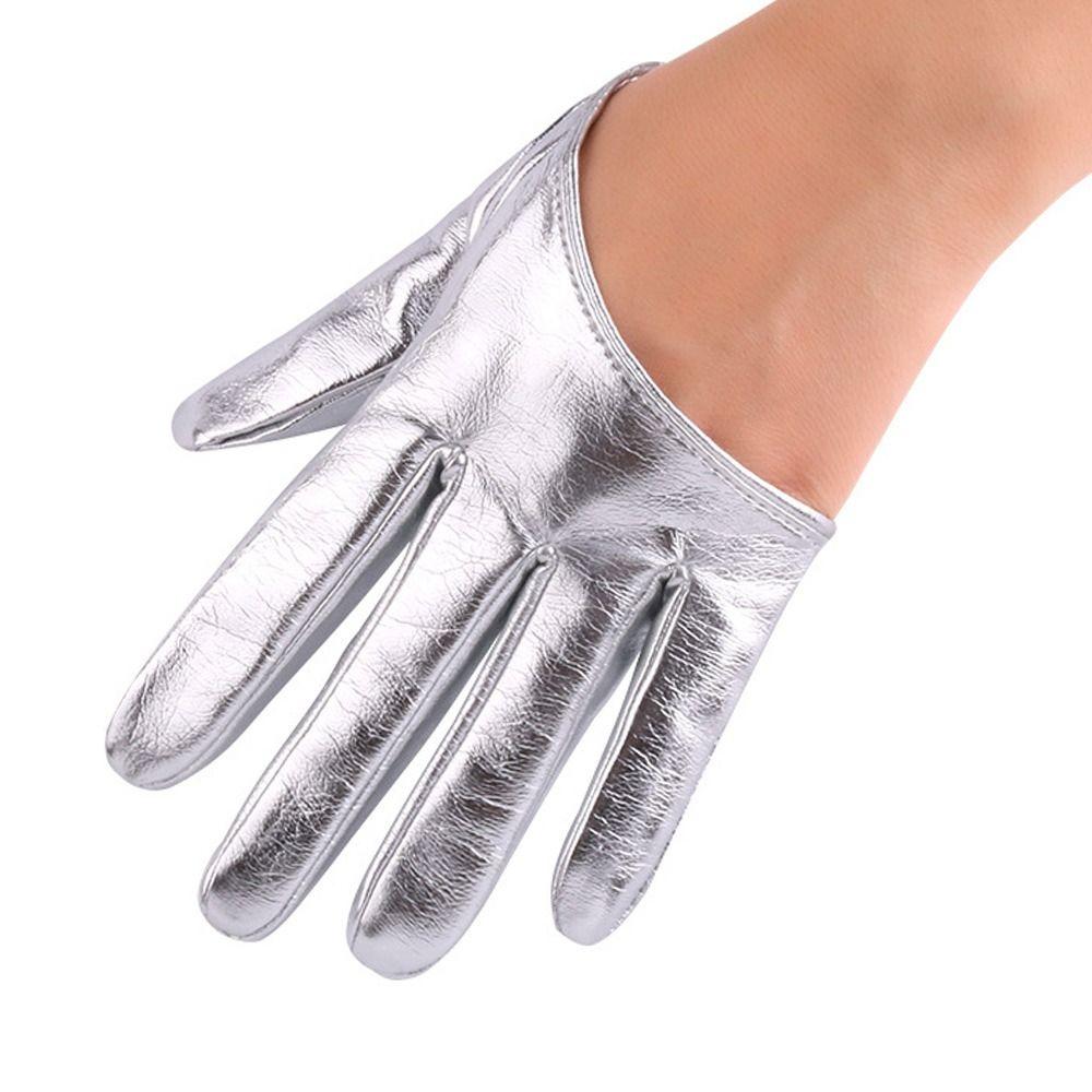 Performance Fäustlinge Damen Autofahren Kleid PU Leder Handschuhe Fünffingerhandschuhe Cosplay Fäustlinge