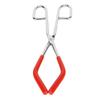 Silver Beaker Tongs Metal Body Flask Clamp Solid Laboratory Tongs  Laboratory Use