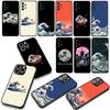 Phone Cover for Apple iPhone 16 15 14 Plus 13 12 Mini 17 Pro Max + 16E Air 16+ ProMax Case The Great Wave of Kanagawa Casing