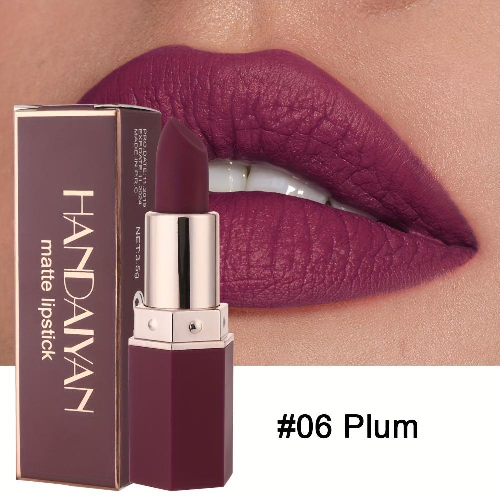 Labiales Mate de Terciopelo Color Nude Impermeables Larga Duración Hidratante Barra de Labios No se Desvanece Labial No Pegajoso Brillo de Labios Maquillaje para Mujeres
