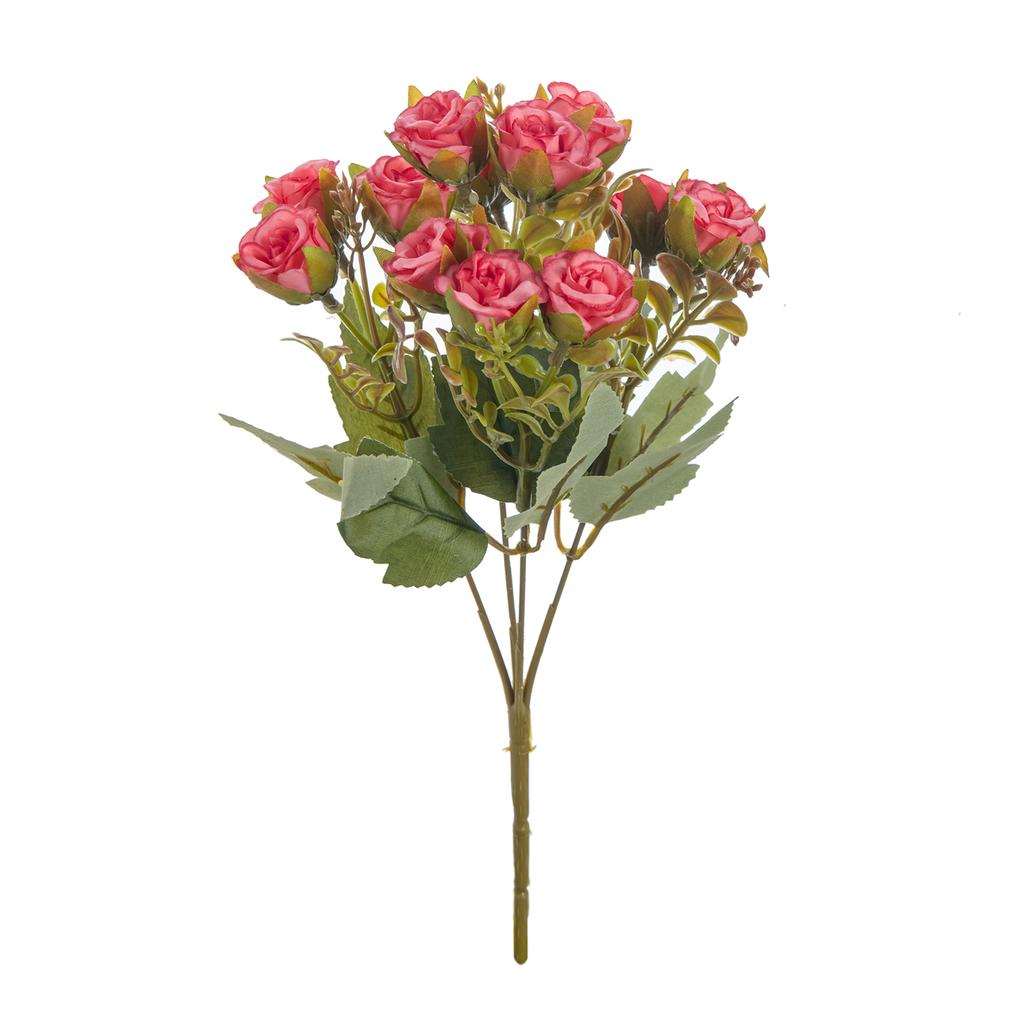 Artificial Flowers Silk Roses Wedding Bridal Outdoor Garden Courtyard Decoration Festival Diy Vase Bridal Bouquet Box Decoration