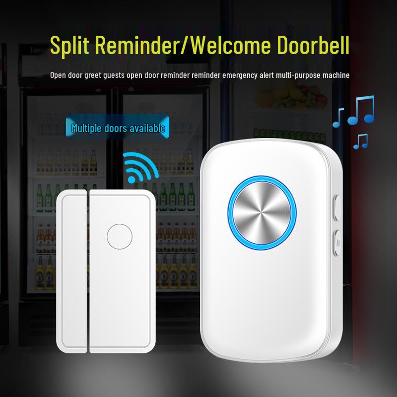 Welcome Sensor Doorbell with Voice Prompt for Stores and Supermarkets