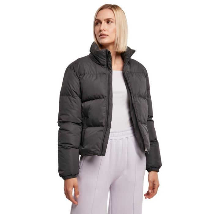 Doudoune matelassée courte femme Urban Classics GT - noir - XXL