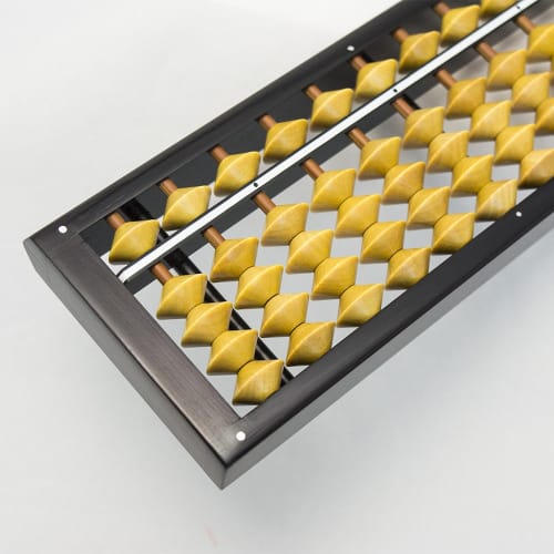 Unshudo Abacus 23 digits 4 beads 34503 New boxwood balls