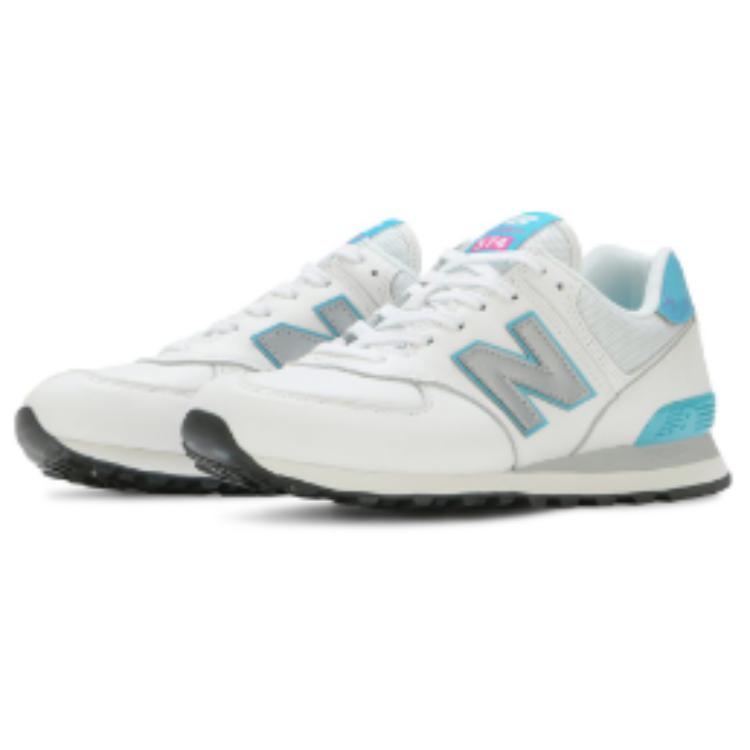 New Balance Sagan Tosu X  NB 574 Casual Versatile Shock Absorbing Durable Low Top Running Shoes Men Running Shoes White Blue ML574TU2