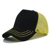 Custom Logo Basic Color Matching 5 Panel Mesh Hat For Women Summer Sunshade Breathable Baseball Caps Outdoor Sport Truck Dad Cap