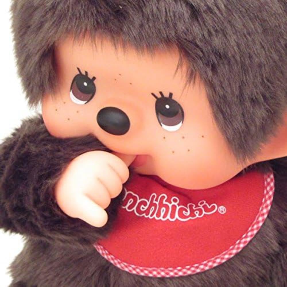 Sekiguchi Monchhichi Premium Standard Medium Brown Doll 251070 H30 X W16 X D10cm Girl's