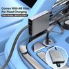 For Arrival Telescopic USB Cable Type C 66W PD 4 In 1 Data Cable Fast Charging Retractable For IPhone Samsung Mobile IPad Laptop