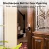 Magnetic Attached Door Chime, Shopkeepers Bell for Door Opening, Entry Alert Chime Generating Pleasant Sounds, for Door Wall Store Wardrobe Decor
