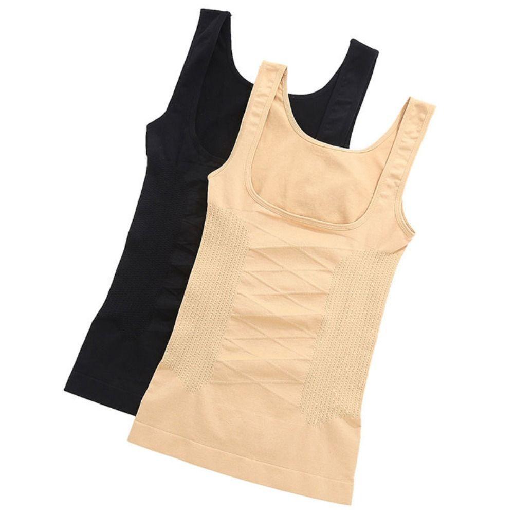 Seamless Tummy Control Shapewear Vest Corset Slimming Body Shapers Women's Waist Trainer  Yoga