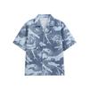 Men's Street Print Loose Short Sleeve Shirt