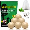Mosquito Repellent Balls Natural Insect Repellent for Indoor and Outdoor Use Long Lasting Protection Against Mosquitoes and Bugs 12 Pieces Pack