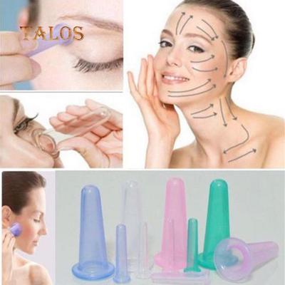 Silikon-Gesichts-Augen-Massage-Vakuum-Schröpfbecher Anti-Cellulite-Gesundheitspflege