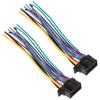 HOMSFOU 1 Set Car Audio Cd Player Tail Cable Plug Harness Socket Headphone Auxiliary