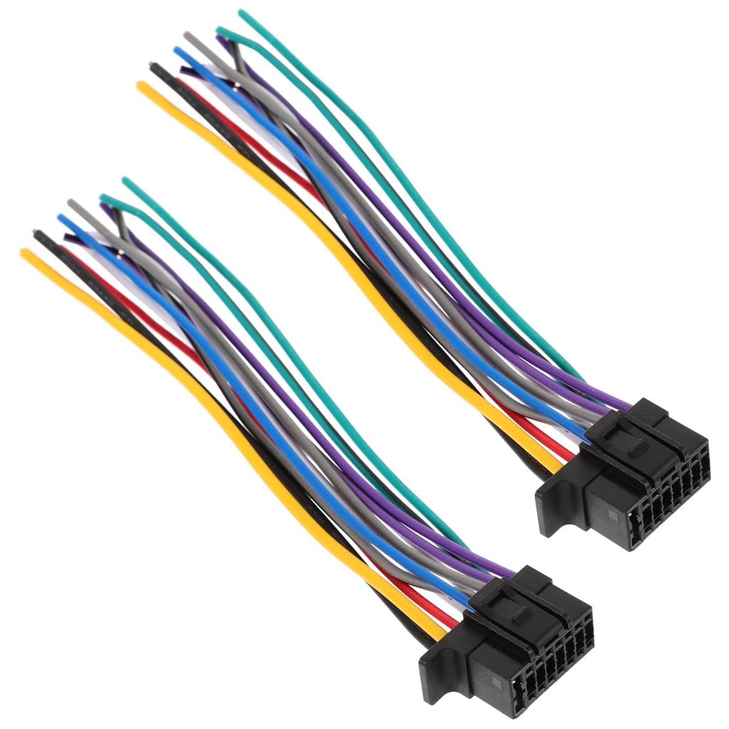 HOMSFOU 1 Sada Auto Audio CD Přehrávač Zadní Kabel Zástrčka Svazek Zásuvka Sluchátkový Pomocný