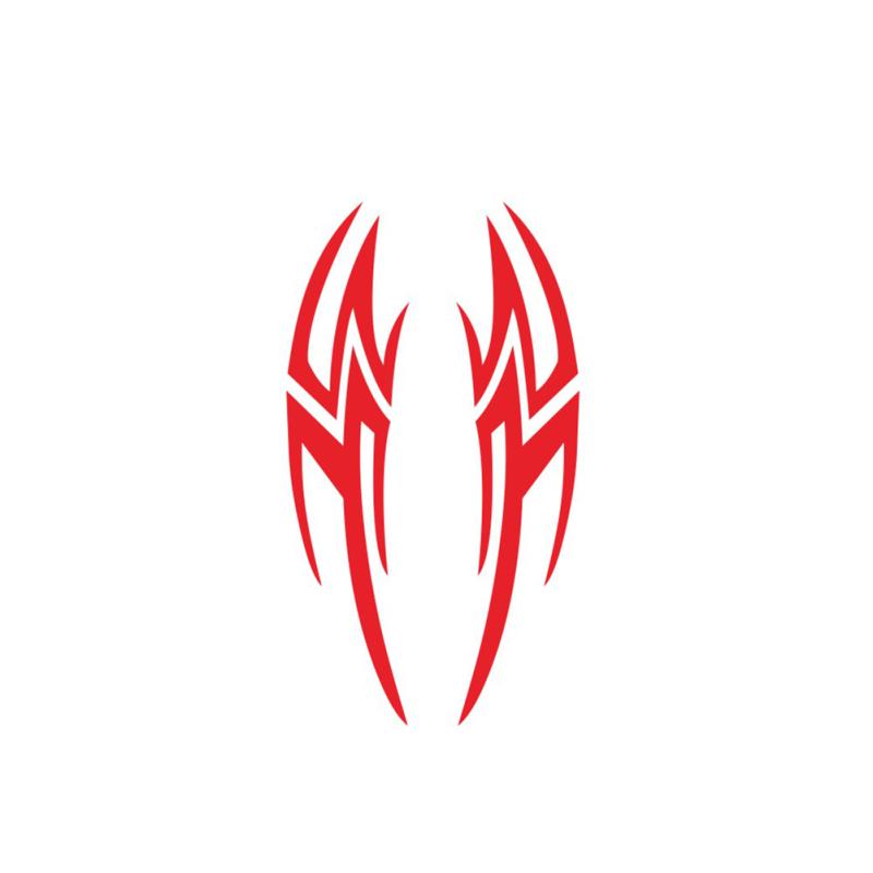 1 Pair Car Hood Bonnet Stickers Racing Styling Sport Stripes Auto Engine Cover Decor Vinyl Decals