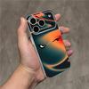 A C-Clockwork O-Orange Transparent White Phone Case For iPhone 17,16,15,14,13,12,11,Pro,Max,Plus Magnetic Wireless Charging