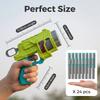New Outdoor Kids Soft Bullet Blaster Manual Foam Dart Launcher Battle Toy Gun with Safe Ammo Multi-Color Options for Children's