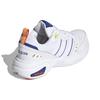 Adidas Neo Strutter Mesh, Textile Sports Slip Resistant Abrasion Resistant Low top Casual Shoes Men's White Blue Yellow EG8382