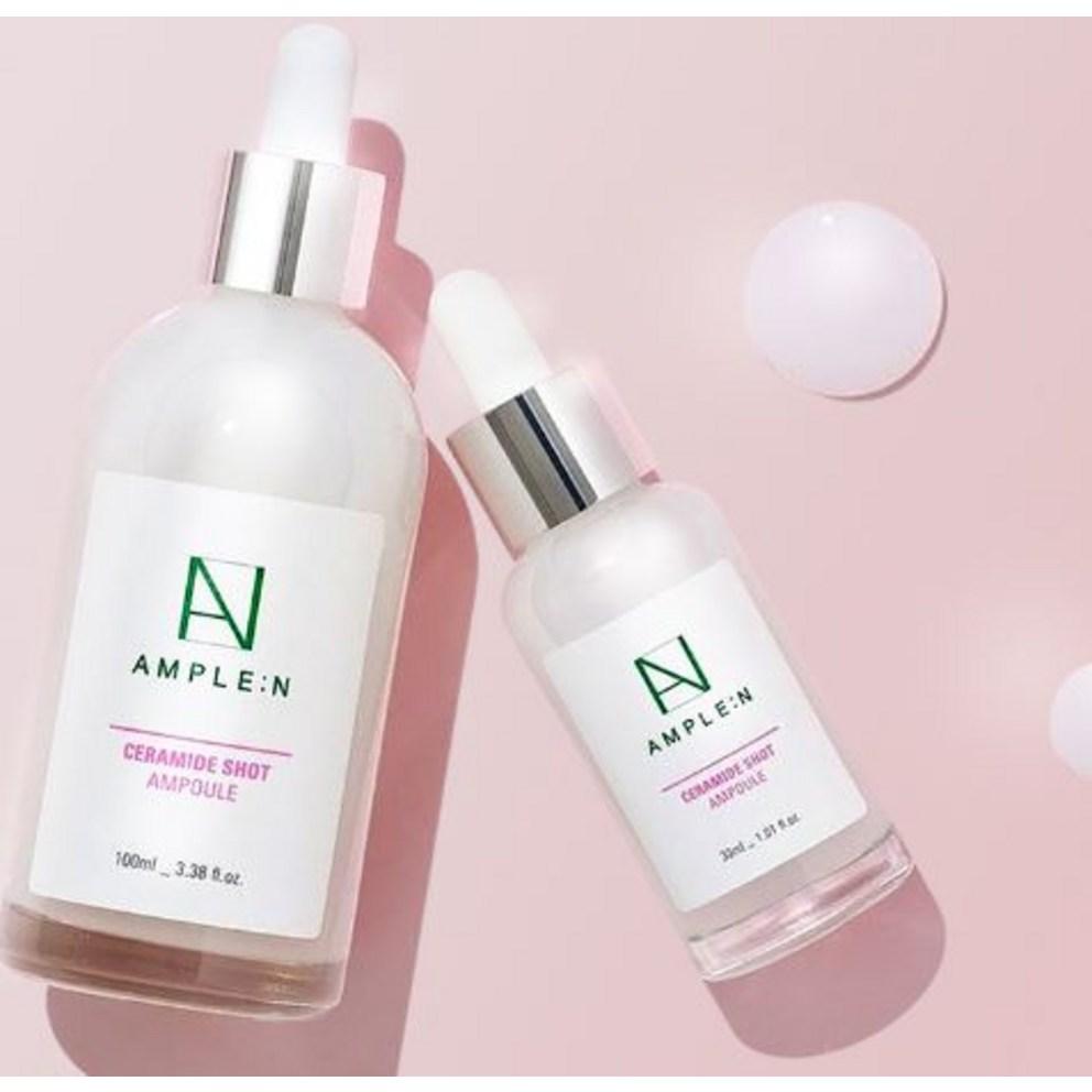[Coreana AMPLE:N] Keramid Shot Ampull 100 ml x 2 + Keramid Shot Kräm 50 ml Set