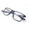 RSINC Full Rim eye Light weight frame eyeglass Spectacle flexible Blue-Black | AT1025 C5 53-16-140 IB-9 M1 HG-AXV7-4GTT