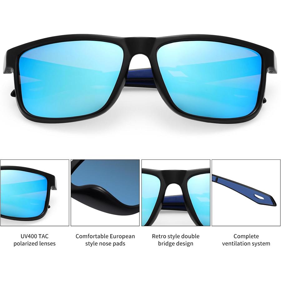 New Sunglasses Men Women Trendy Retro Sun glasses Outdoor Sports Fishing Hiking Driving