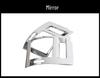 Toyota Prado 2010-2023 Front Air Vent Frame Center Console Trim