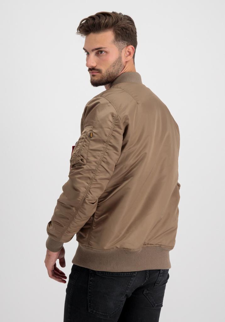 Demi-season Jacket Alpha Industries MA-1 VF 59 Long (168100) Taupe