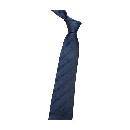 

Men Tie Formal Striped Spotted Print Groom Wedding Tie Pointed High-End Style Business Necktie Outfit Accessory 3