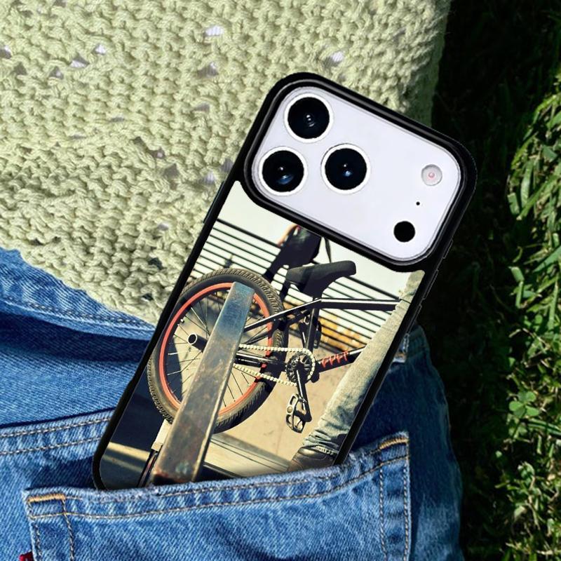 Sports Bike Cycle Phone Case For iPhone 17 AIR 16 Pro Max 15 14 Pro 11 12 13 Shockproof Silicone Cover