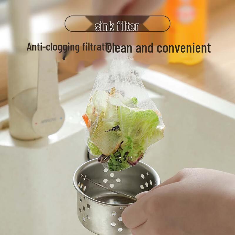 Disposable Kitchen Sink Drain Strainer Mesh Bags
