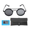 Adjustable Tint Sunglasses 9 Gears ND2 400 Round Polarized Sunglasses for Outdoor Adventures