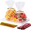 Reusable Metal Twist Ties Gold Silver Crafts Binding Wire for Candy Treat Bags Party Gifts Wrapping Ribbon Tie Plant Flower Ties