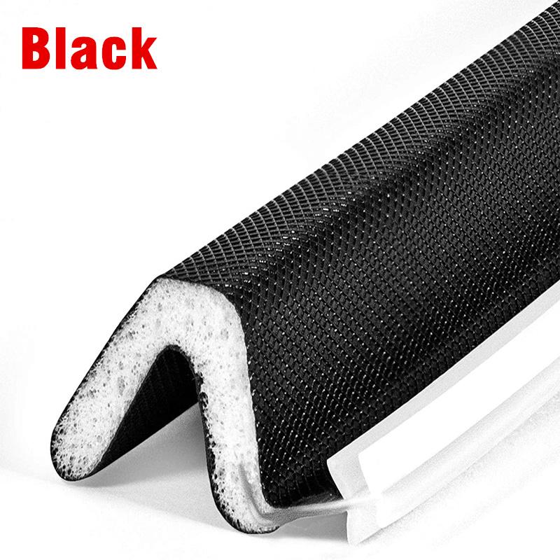 

8M V-Shaped Q Foam Kerf Weather Stripping Door Seal Strip Door Frame weather stripping for Windows Card Slot Installation Seals Q Type&8M чёрный