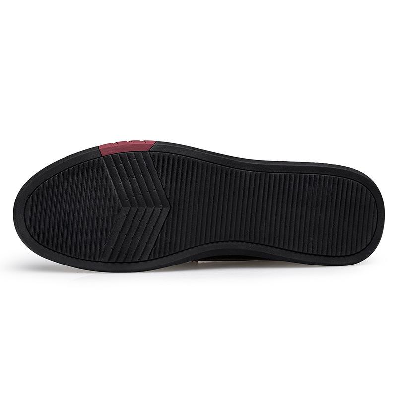 Men's shoes spring and summer fashion breathable elderly casual Doudou shoes one pedal lazy driving shoes