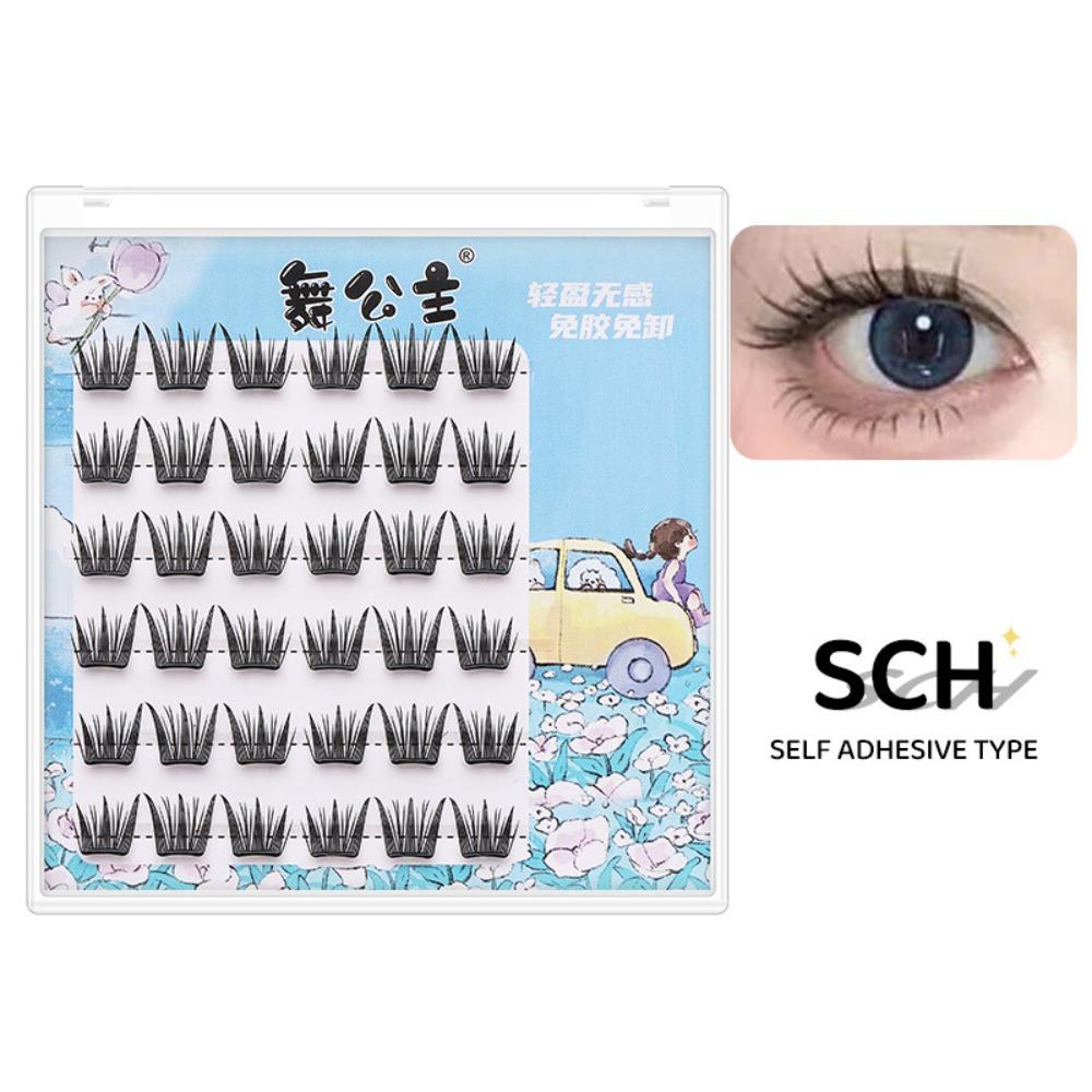 

DIY 3D False Eyelashes Multiple Styles Lash Clusters Popular Fake Lashes Party Supplies Type B