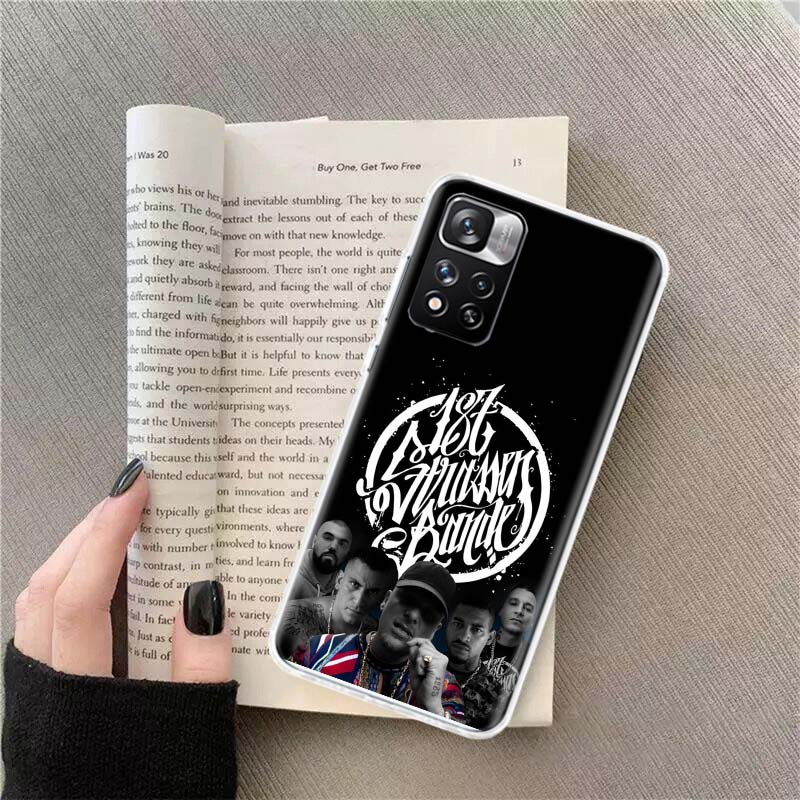 

187 Strassenbande Phone Case For Redmi Note 13 12 Pro Plus 14 15 Pro 5G 11 11T 11E 11S 10 Pro 10S 9 9S Cover Cell Clear TPU Capa Redmi Note 12 5G