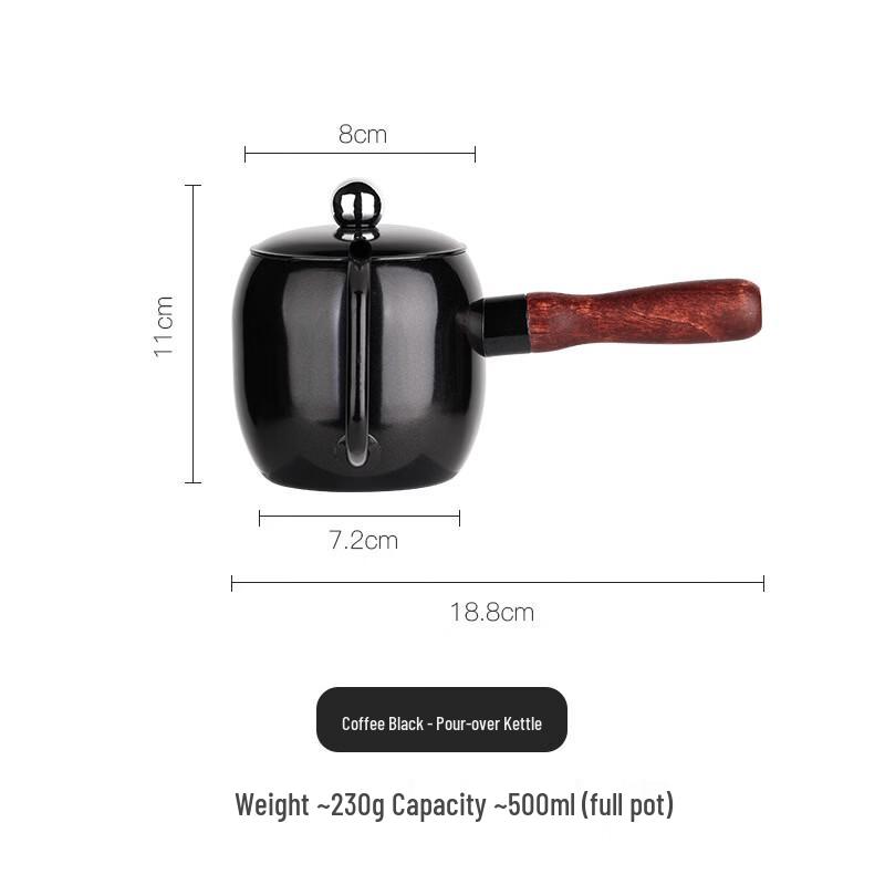 ZISIZ Stainless Steel Pour-Over Coffee Kettle