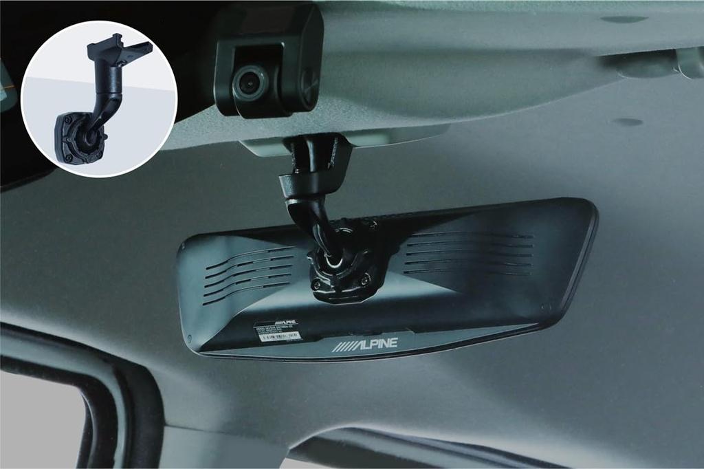 Alpine Digital Mirror Installation Kit for Spacia 2023 Flair Wagon 2023 Vehicle-Specific (November - Present) / (December - Present) KTX-M01-SP-94