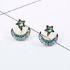 Stunning 2019 New Korean Style Star And Moon Alloy Earrings For Vintage Fashion Lovers
