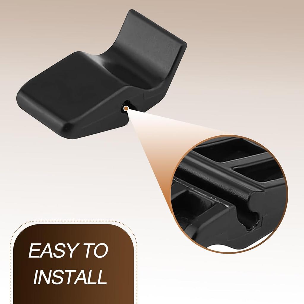 2 PCS Car Air Filter Housing Clip, 0.62" x 1.21" Air Filter Grille Top Cover Latch, Compatible with Honda Fit 2009-2020, Insight 2000-2006, Accord