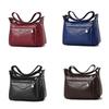 Middle-aged Women's Bag 2023 New Style Fashionable Mom Large Capacity Soft Leather Shoulder Crossbody Bag