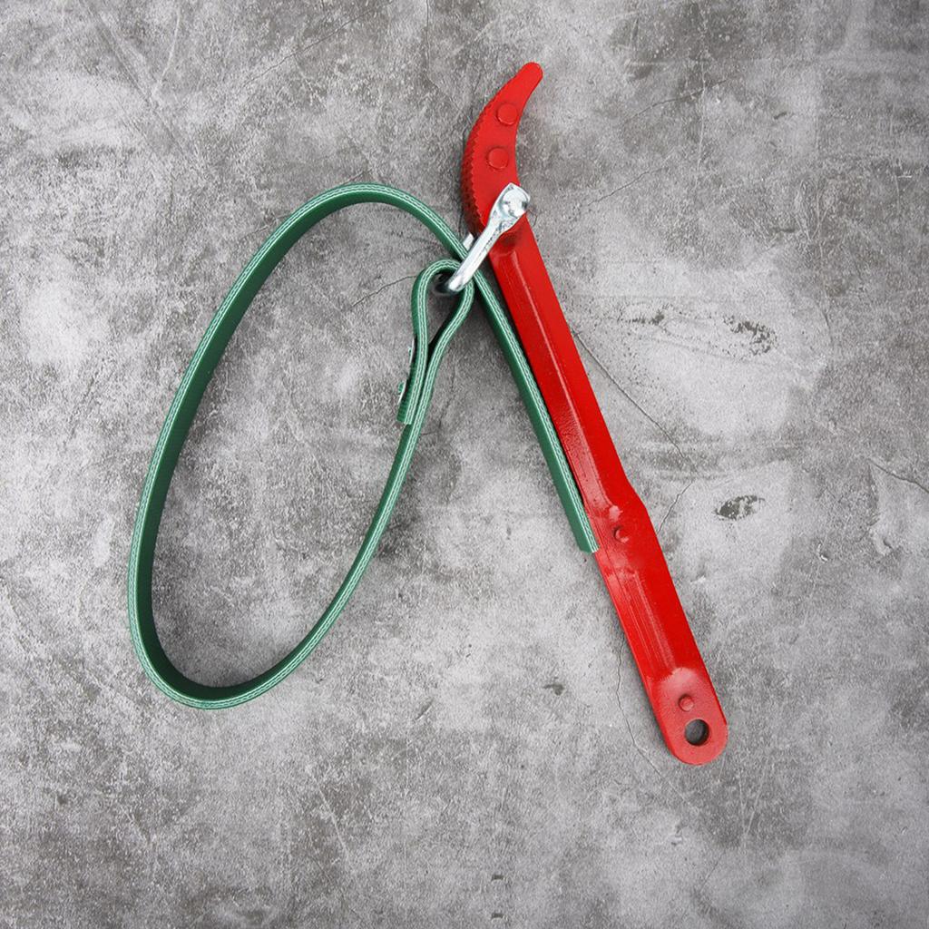12 Inch Belt Type Oil Filter Wrench Remover Car Engine Box Repair Spanner Removal Hand Tool