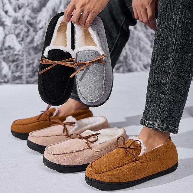 Zimní plyšové pánské pantofle nadměrné velikosti dámské pro muže chlupaté boty