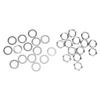G3 8 Female Thread Nuts Metal Washer Kit Instrument Jack Fasteners for Electric Guitar Bass