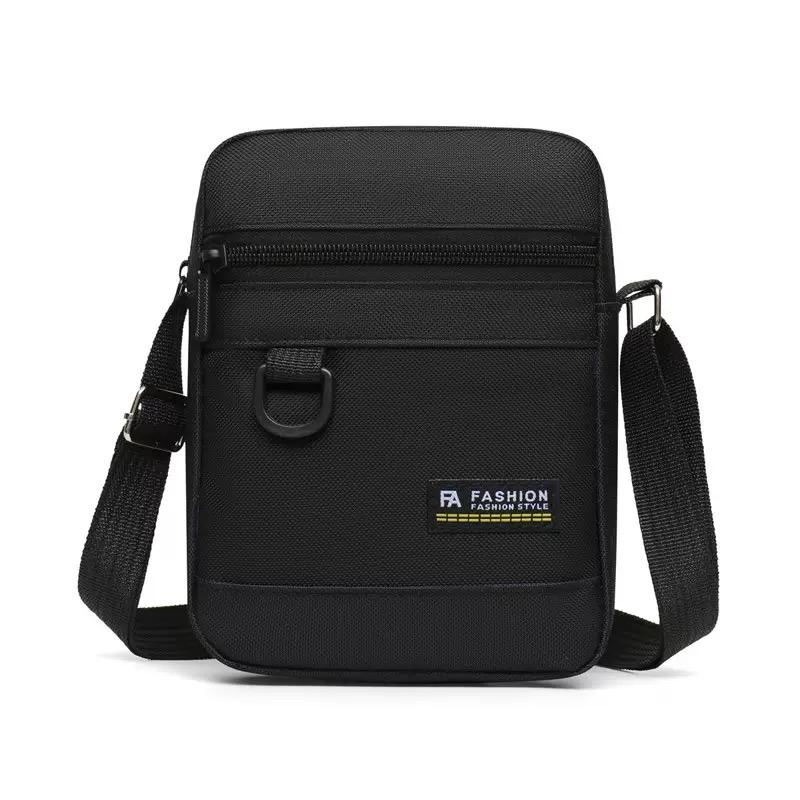 Мужская сумка через плечо 2024 Новая Повседневная мужская сумкаВодонепроницаемая Уличная Многофункциональная Сумка-кроссбоди
